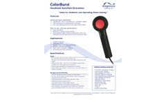 ColorBurst Handheld Ganzfeld Stimulator - Brochure