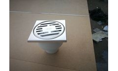 Drainz - Model DZ-S34-10-V - Floor Trap Grating