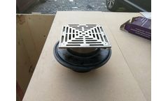 Drainz - Model DZ-NB-15-4T - Nickel Bronze Floor Drain Strainer