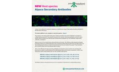 Alpaca Secondary Antibodies - Brochure