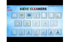 Plansifter Machine Sieves Cleaner & Pan Cleaner for Flour Mill - Video