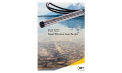 OTT - Model PLS 500 - Smart Pressure Level Sensor - Brochure