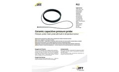 OTT HydroMet - Model PLS - Ceramic Capacitive Pressure Probe - Brochure