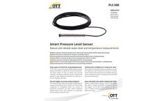 OTT - Model PLS 500 - Smart Pressure Level Sensor - Datasheet