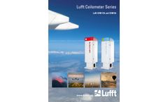 Lufft - Model CHM 15k and CHM 8k - Ceilometer Optical Sensors - Brochure
