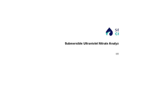 SUNA Sea-Bird Coastal Optical Nitrate Sensor - Manual