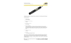 OTT Hydromet - Model SLD - Side Looking Doppler Sensor - Datasheet