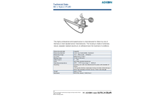 PADCON - Model Pro10 - Professional Wind Speed Sensor - Datasheet