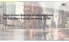 Webinar Recording: Data-Driven Watershed Management for Canada’s Fastest-Growing Cities1 (AQUARIUS) - Video