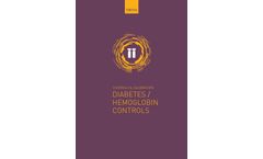 Diabetes Hemoglobin Controls  - Brochure