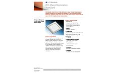 VLSI - Resistance Standards ITO Sheet (ITOSRS) - Brochure