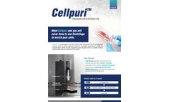 Curiosis - Model Cellpuri - Disposable Cell Enrichment Chip - Brochure
