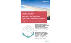 Celsure - Pre-Validated Specimen Transport Shippers - Datasheet