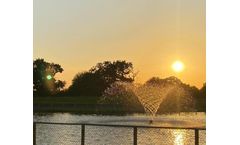 Fusion Aerating Fountain Installation at The Ice Cream Farm, Chester