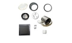 Solarventi - Complete Kit for Wall Mounting without Solar Cell