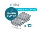 e-vive Electrodes – Three Month Supply (12 packs)