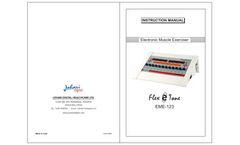  	Johari - Model Flex-E-Tone EME-123 - Electronics Muscle Exerciser- Brochure