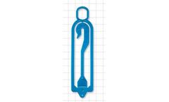 Qosina - Model 12112 - Blue Bag Hanger