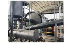 Mingjie - Model MJ - Waste Tire Plastic Pyrolysis Plant