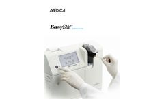 Medica - Model EasyStat - Blood Gas Analyzers - Brochure