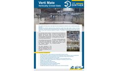 Van dinther - Model Verti Mate - Vertically Crowd Gate - Brochure