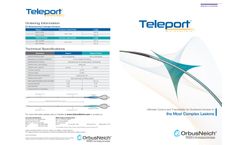 Teleport - Microcatheter - Datasheet