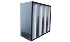 Bacclean - Model BV-B - Galvanized Steel Frame V Bank Filter