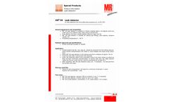 MR - Model 99 A - Leak Detector Concentrate - Brochure