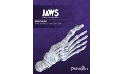 JAWS - Nitinol Staple System - Brochure