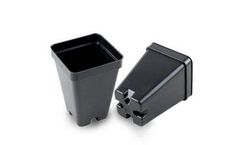 Wilson - Plastic 2.5 Inch Square Pots