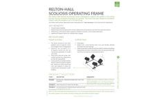 Surgmed - Relton-Hall Scoliosis Operating Frame - Brochure