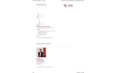 FISSO - Model 3590.30 - Respiratory Circuit Holder Light - Brochure