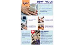 aiSon FOCUS - Standoff Ultrasound Pad - Flyer