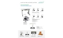 AKRUS - Model ak 150 DL - Instrument Delivery Table - Brochure