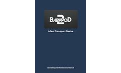 Baby Pod - Model 2 - Infant Transport Device - Operating and Maintenance Manual