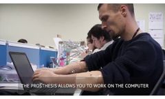 Stradivary | myoelectric upper limb prostheses - Video