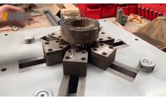 Vaner MR-TS Motor Stator Recycling Machine with high quality For Sale - Video