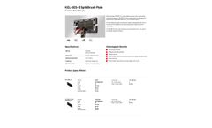 Model KEL-BES-S - Split Brush Plate for Cable Pass-Through - Datasheet