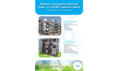 Iskra - Model KLV1211 - Power Factor Correction Capacitors - Brochure