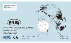 Model FFP2 - Anti Particulate Face Mask N95 Brochure