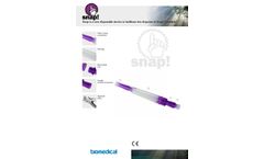 Biomedical - Model Snap - Administration of Drug Tablets - Brochure