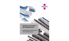 Instruments and Implants for Traumatology - Brochure