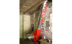 GROS - Model PU2 - Hay Blowers to Transport Hay with Belt Drive