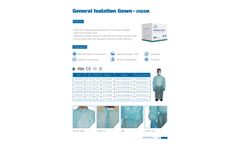 Intco - Model IG25SN - General Isolation Gown - Brochure