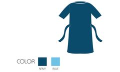 Model PGS001 - PGS002 - Non Sterile Patient Gown - Short Sleeve