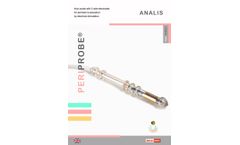 Periprobe - Model Analis - Anal Probe, With 2 Lateral Electrodes, Conventional Wired Connection - Brochure