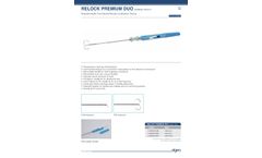 Vigeo - Model Relock Premium Duo - Repositionable One-Handed Breast Localization Device Datasheet