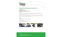 Tytek - 5 ????? and 7 ????? Piranha Trauma Shears - Brochure