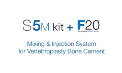 S5m Mixing & Injection System + F20 Vertebroplasty Bone Cement - Video