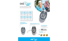 One-Care - Model Pro - Glucose Monitor & Strips - Brochure